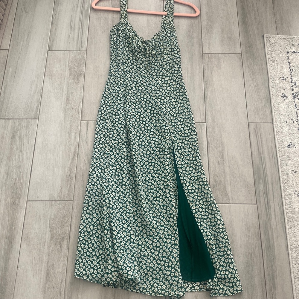 Reformation peridot dress